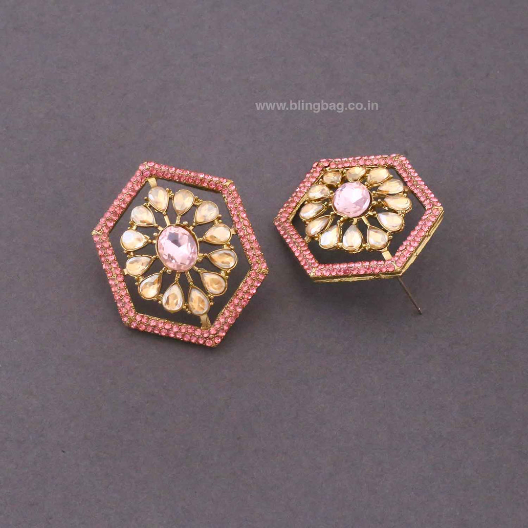 Blush Pineeti Studs