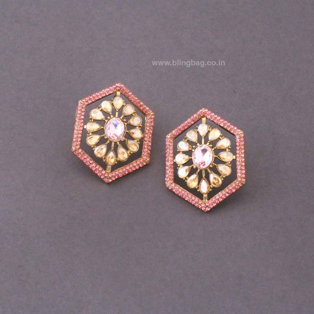 Blush Pineeti Studs