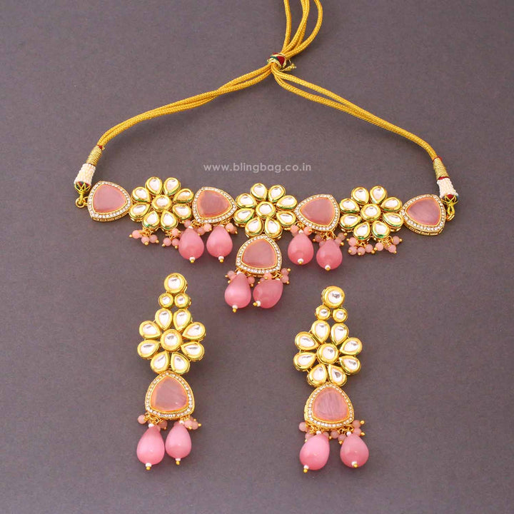 Blush Pragyani Kundan Jewellery Set