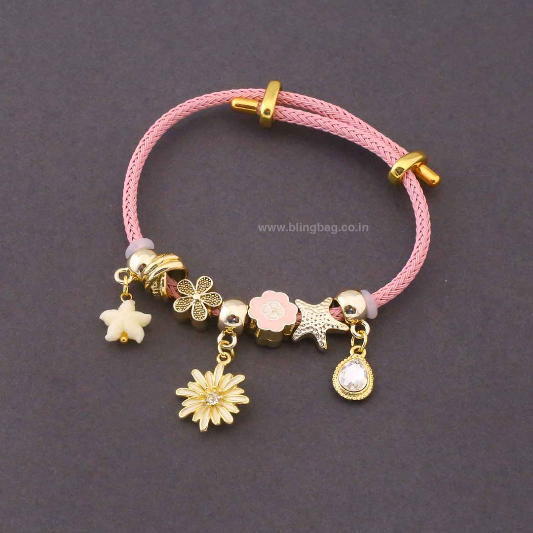 Blush Rosiena Adjustable Bracelet