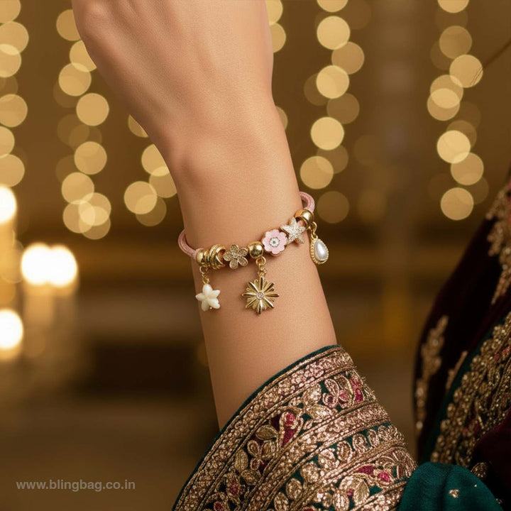 Blush Rosiena Adjustable Bracelet