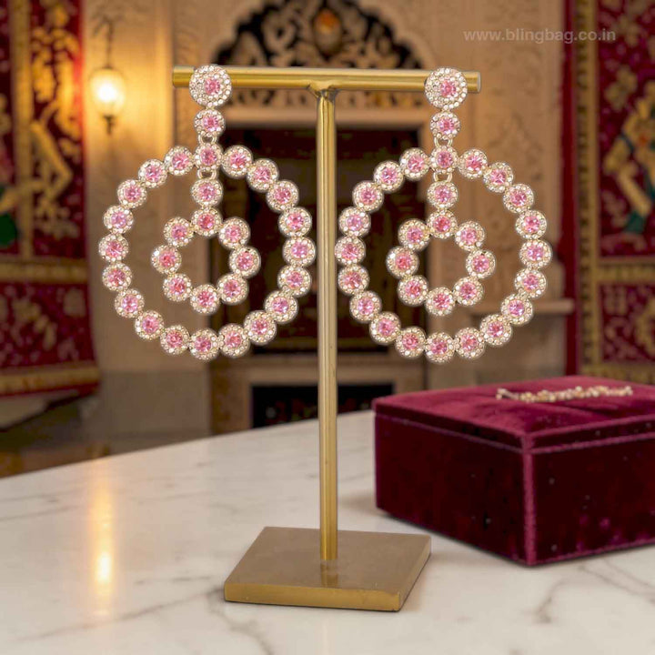 Blush Triyashu Chandbalis