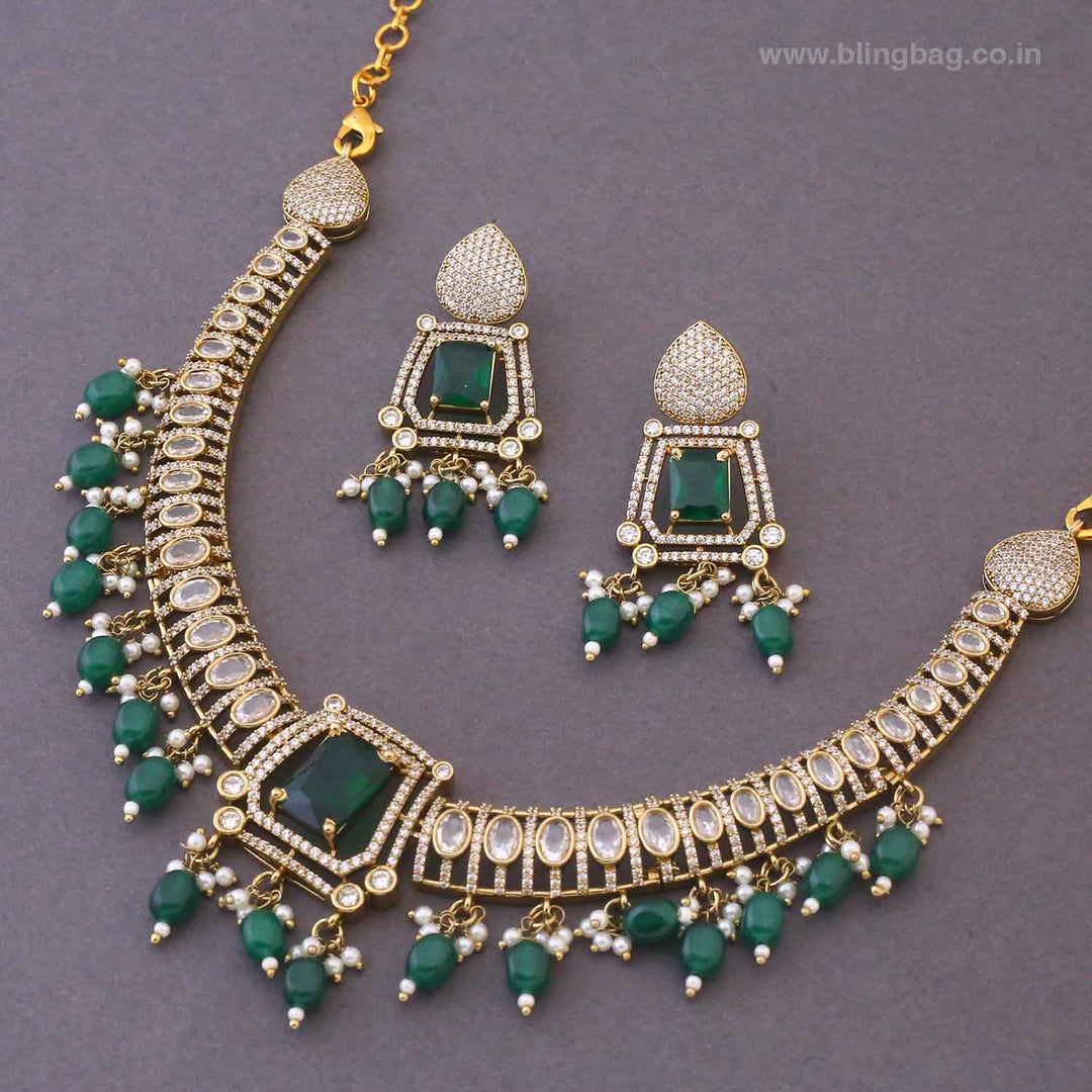 Emerald Alicejoy Victorian Jewellery Set- New Arrival