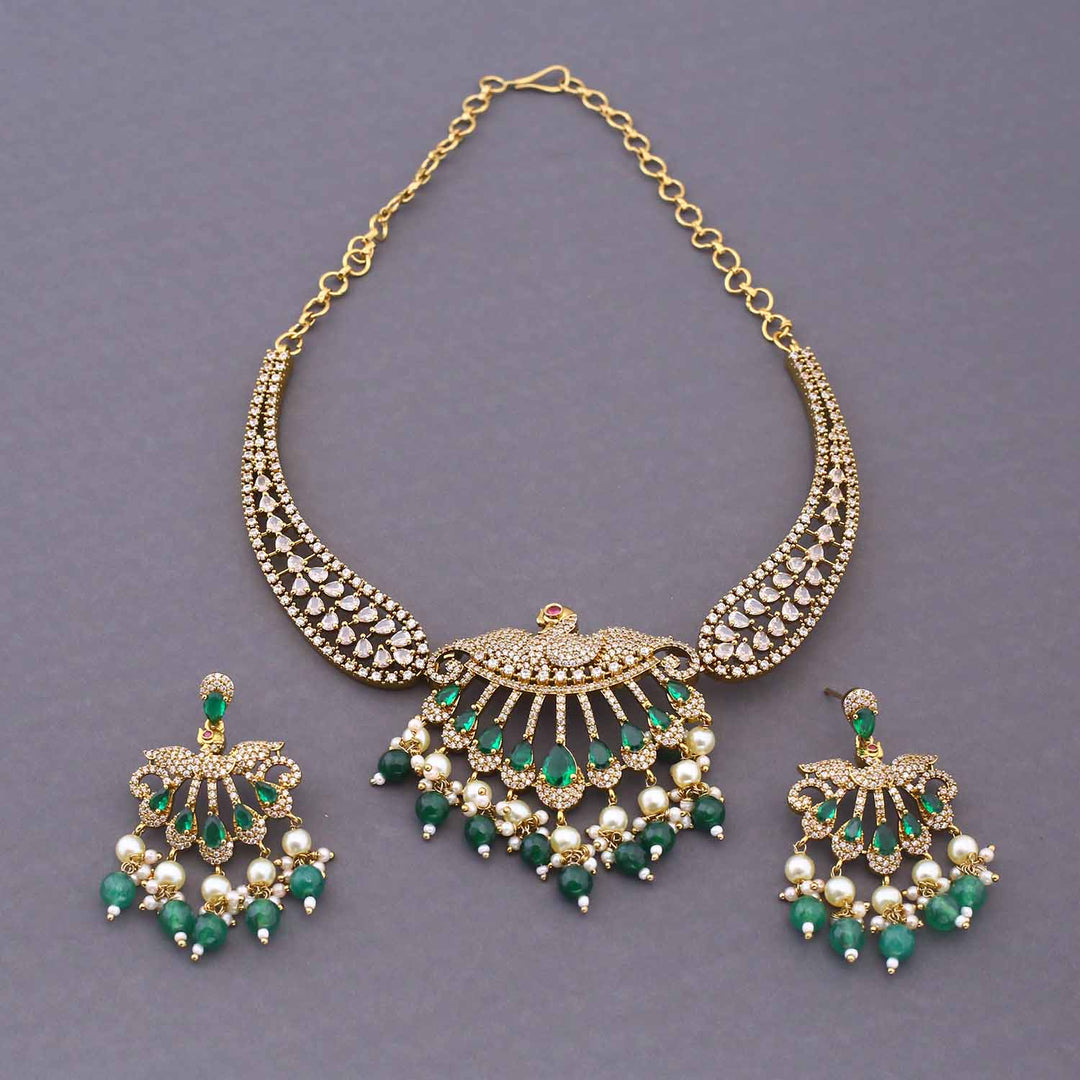 Emerald Allia Hasli Victorian Jewellery Set - New Arrival