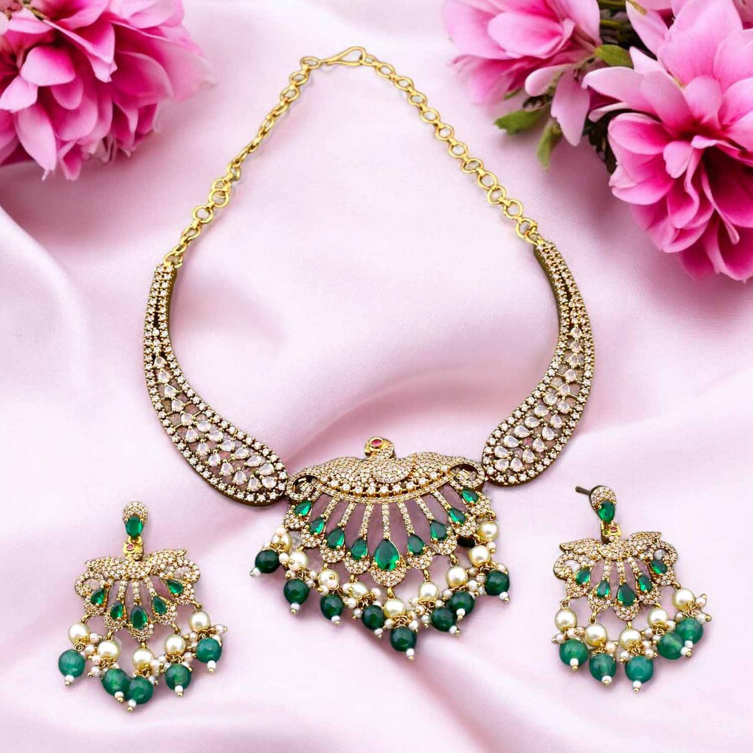 Emerald Allia Hasli Victorian Jewellery Set - New Arrival