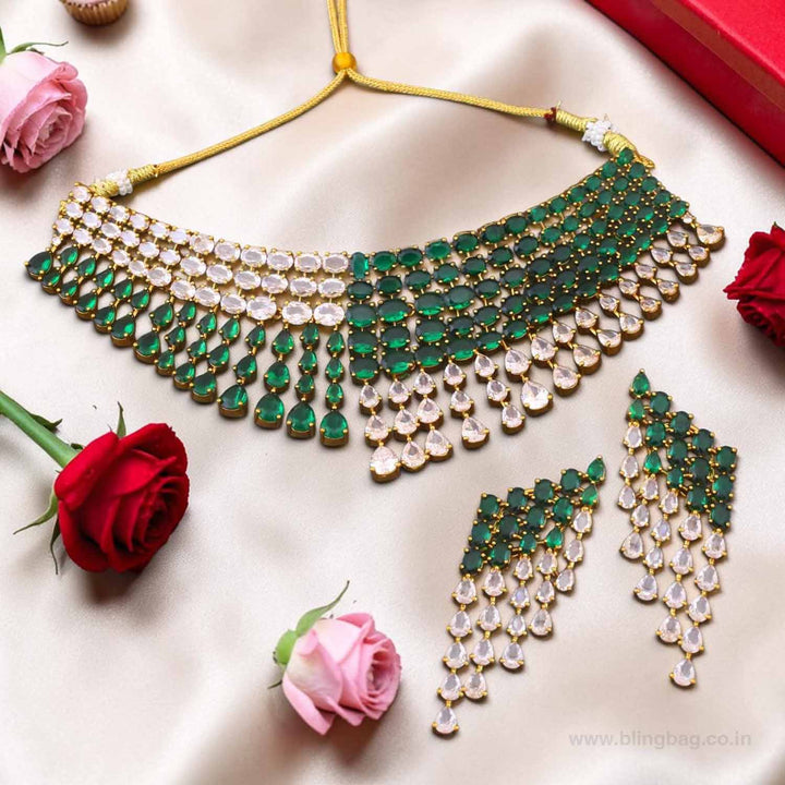 Emerald Avnii Victorian Jewellery Set - New Arrival