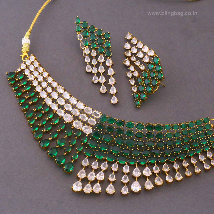 Emerald Avnii Victorian Jewellery Set - New Arrival