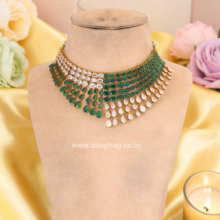 Emerald Avnii Victorian Jewellery Set - New Arrival