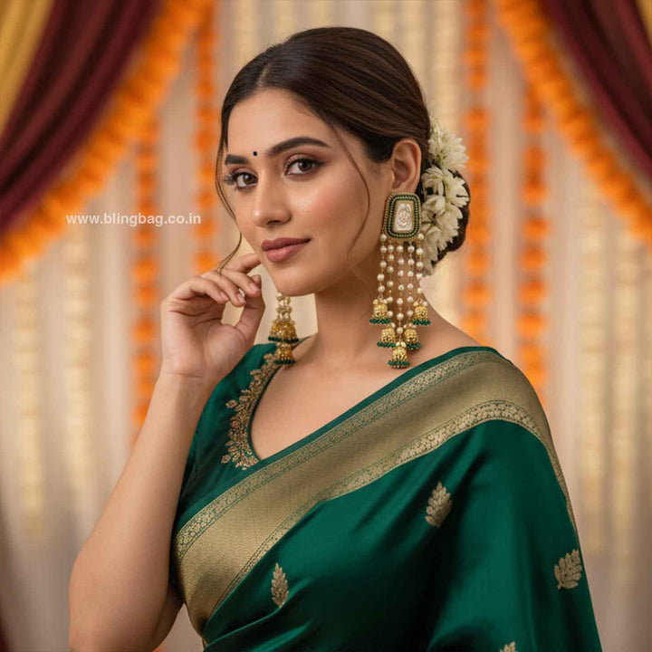 Emerald Baani Tassels