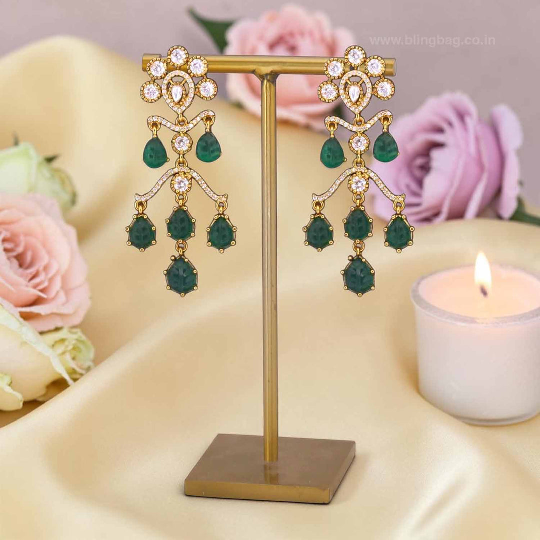 Emerald Blair Victorian Danglers