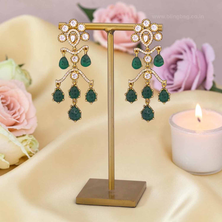 Emerald Blair Victorian Danglers