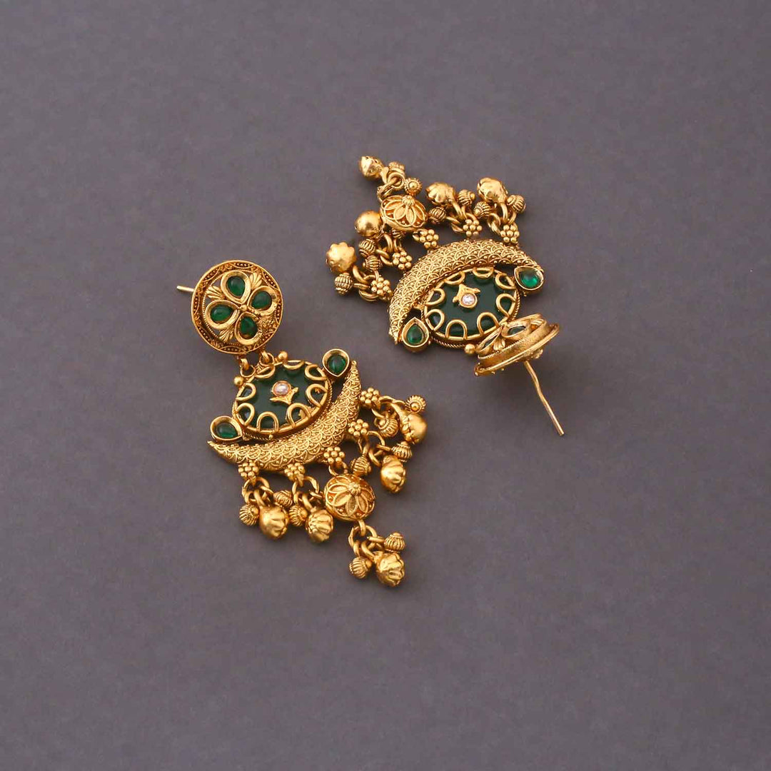 Emerald Chetana Heritage Danglers