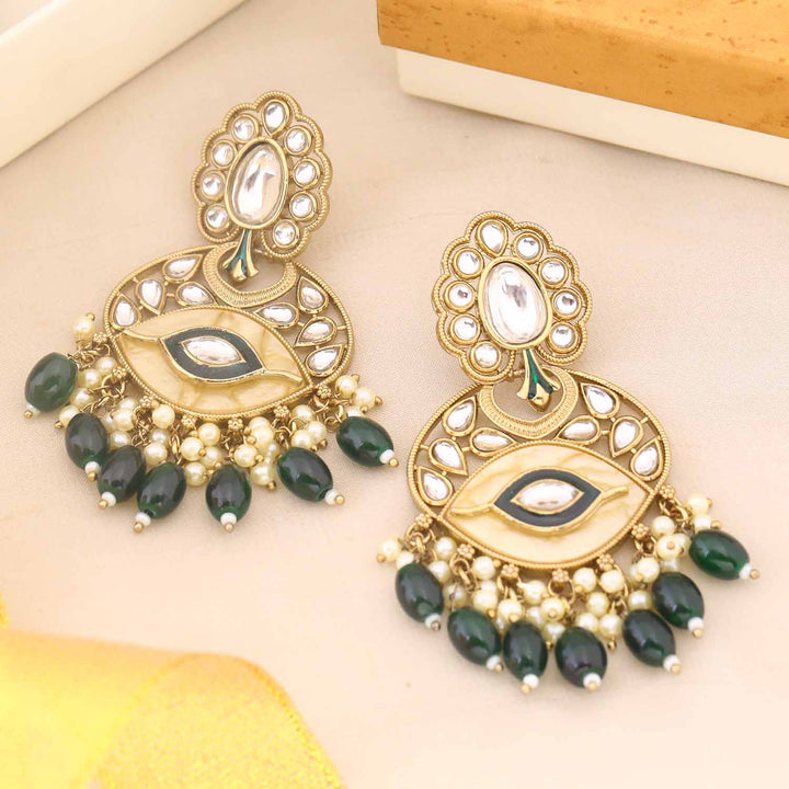 Emerald Dimple Chandbalis
