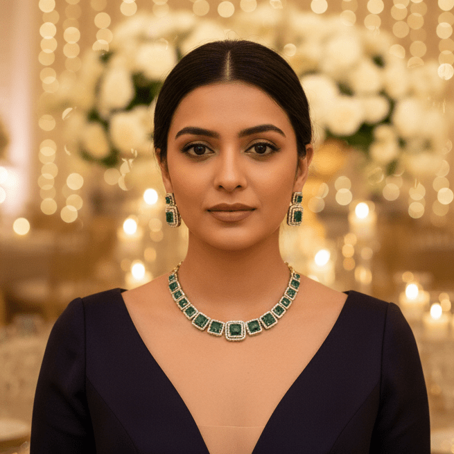 Emerald Earl Victorian Jewellery Set - New Arrival