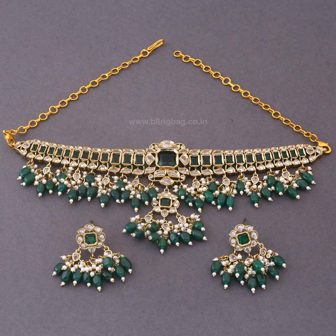 Emerald Elarine Victorian Jewellery Set - New Arrival