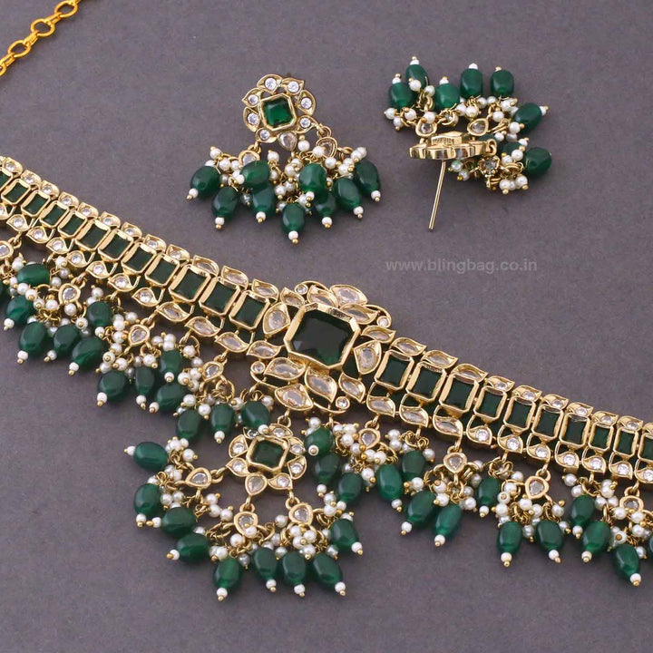 Emerald Elarine Victorian Jewellery Set - New Arrival