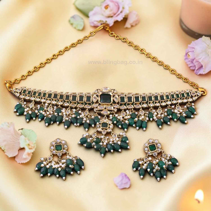 Emerald Elarine Victorian Jewellery Set - New Arrival