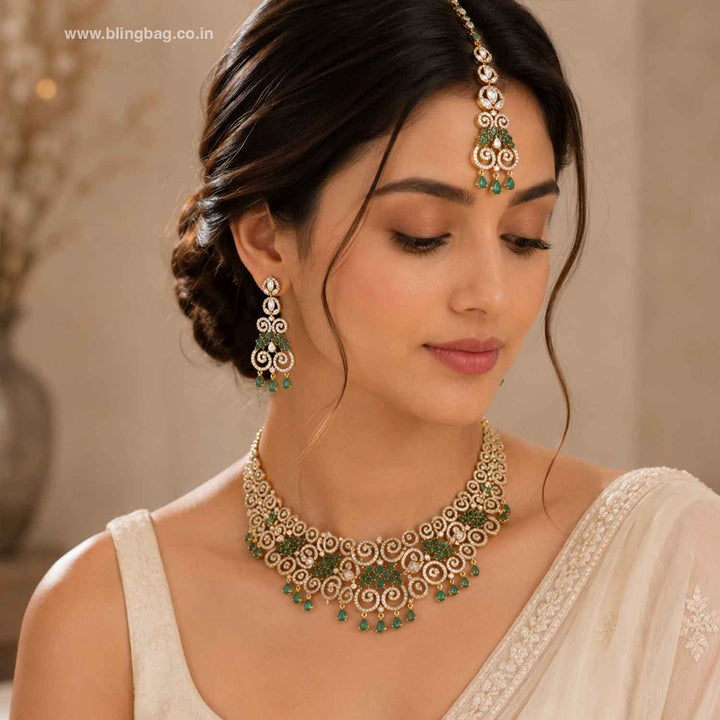 Emerald Evae Victorian Jewellery Set- New Arrivals