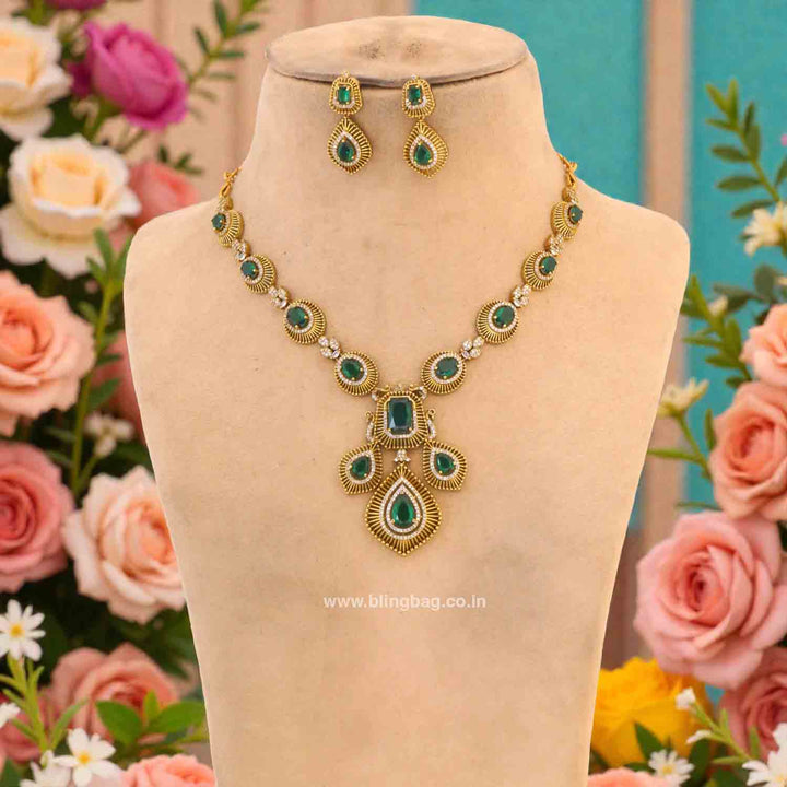 Emerald Evalyn Victorian Jewellery Set- New Arrivals