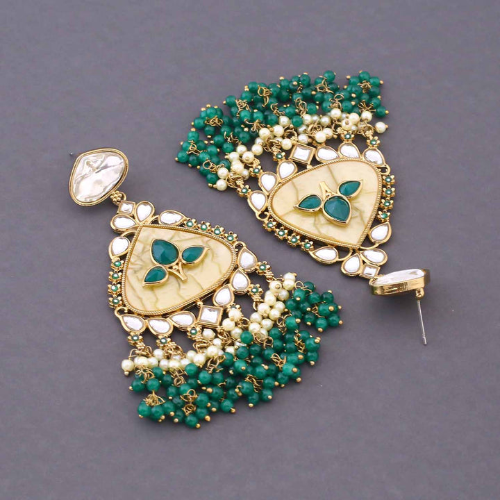 Emerald Hadiya Danglers