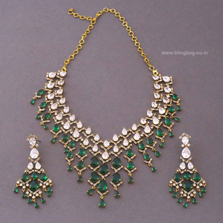 Emerald Hannaha Victorian Jewellery Set- New Arrivals