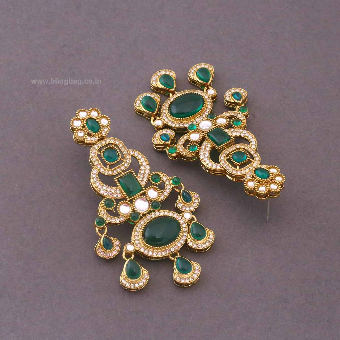 Emerald Kavishna Danglers