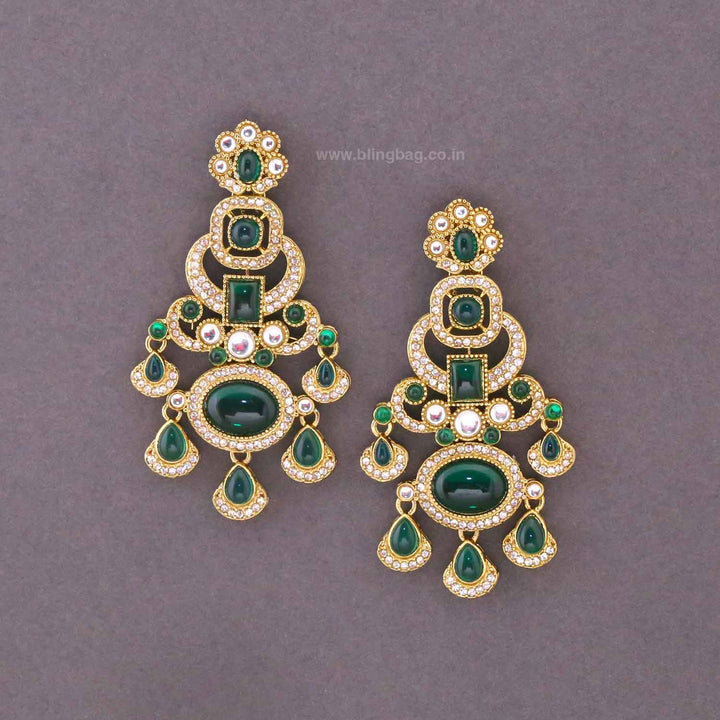 Emerald Kavishna Danglers