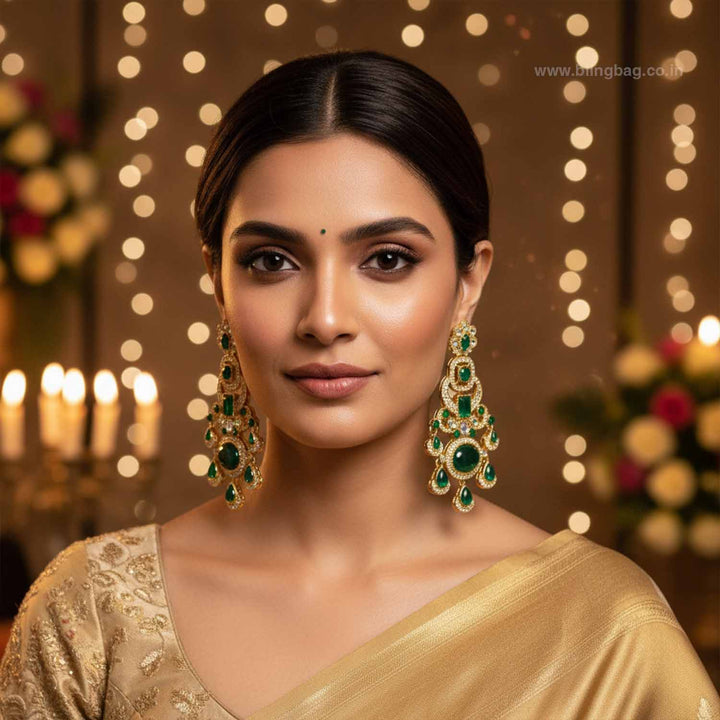 Emerald Kavishna Danglers