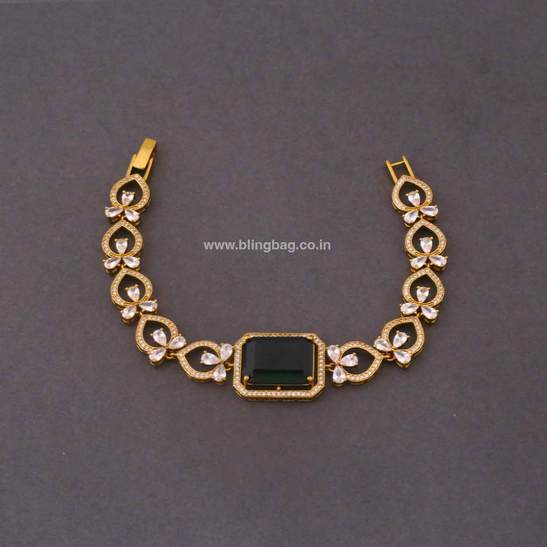 Emerald Kiayra Victorian Bracelet