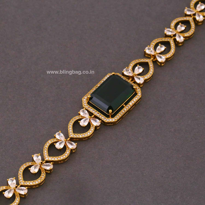 Emerald Kiayra Victorian Bracelet