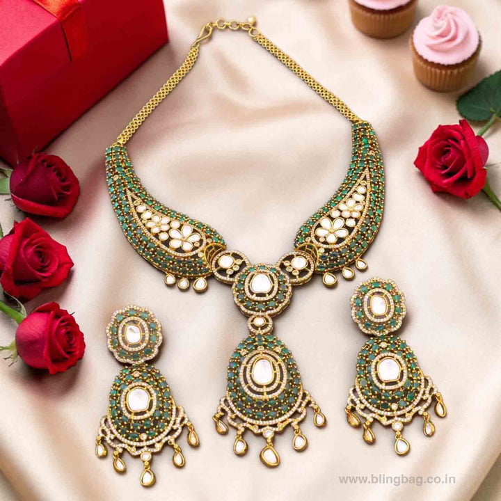 Emerald Kriken Hasli Victorian Jewellery Set- New Arrivals