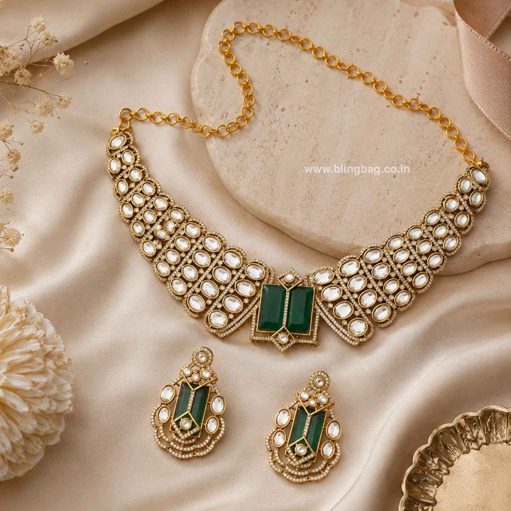 Emerald Krison Hasli Victorian Jewellery Set - New Arrival