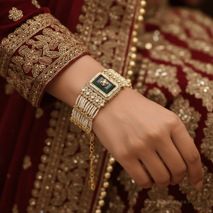 Emerald Maitri Bracelet