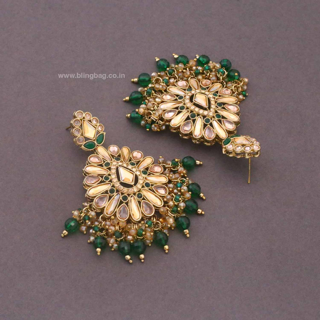 Emerald Mantasha Danglers