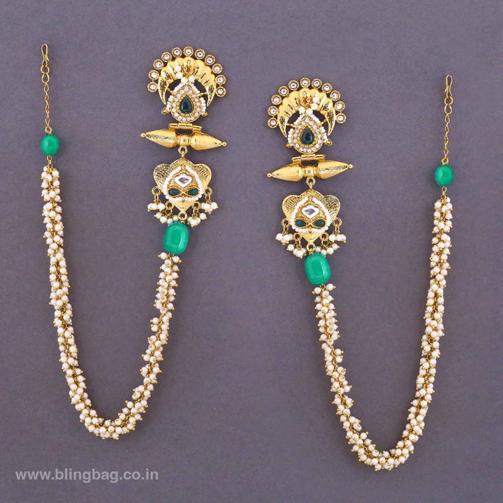 Emerald Morpatti Sahara Earrings