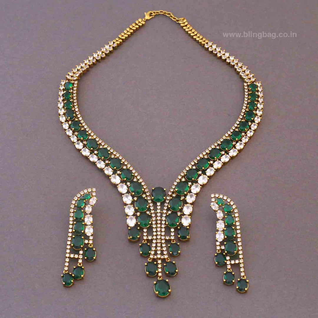 Emerald Niela Hasli Victorian Jewellery Set- New Arrivals