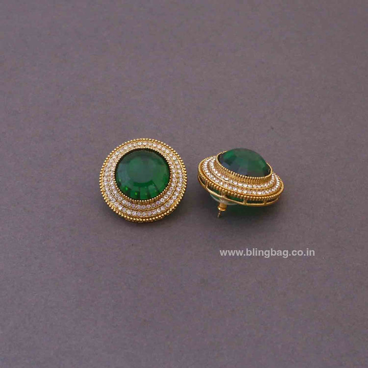 Emerald Nishaa Studs