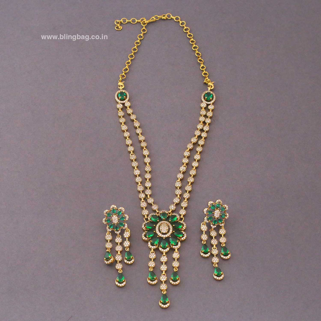 Emerald Olitta Victorian Jewellery Set- New Arrivals
