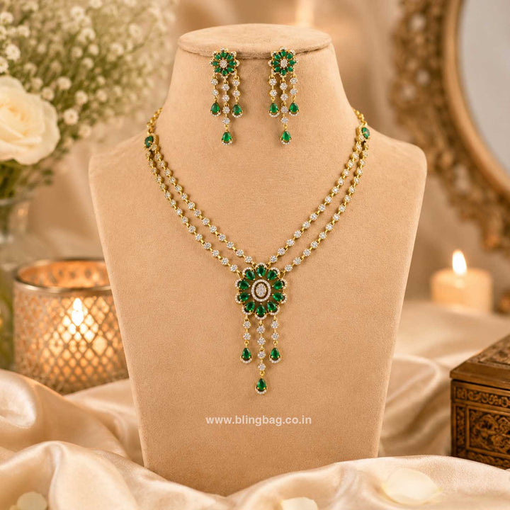 Emerald Olitta Victorian Jewellery Set- New Arrivals