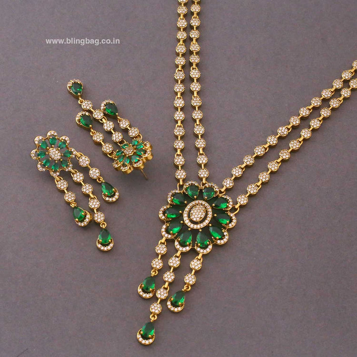 Emerald Olitta Victorian Jewellery Set- New Arrivals