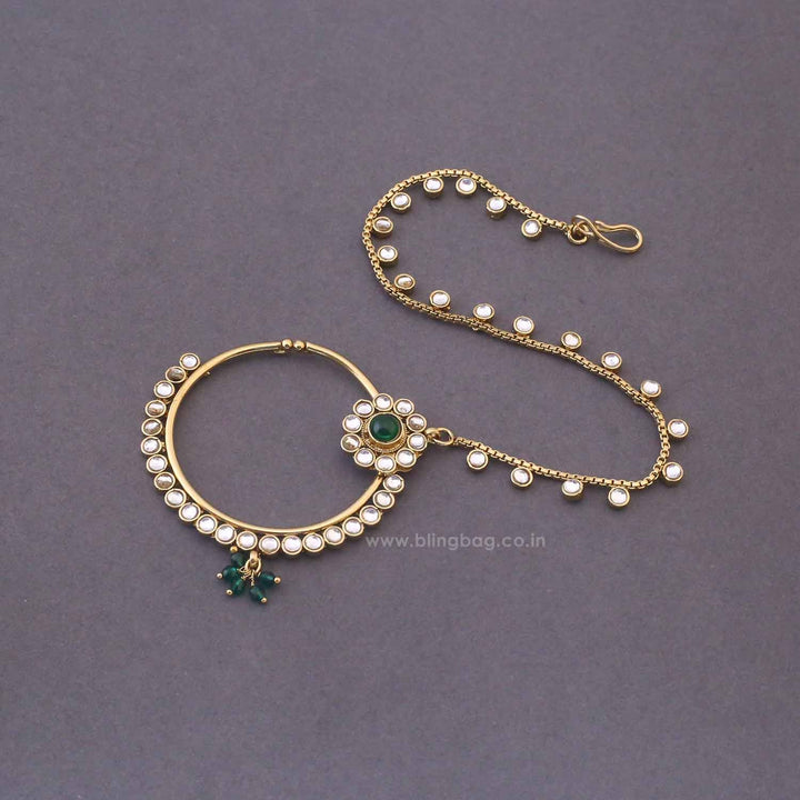 Emerald Parineeta Bridal Jewellery Set