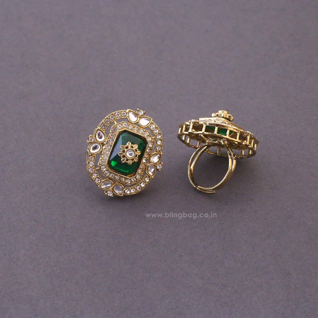 Emerald Parineeta Bridal Jewellery Set