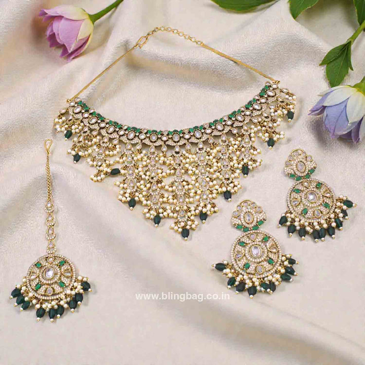 Emerald Parven Victorian Jewellery Set - New Arrival