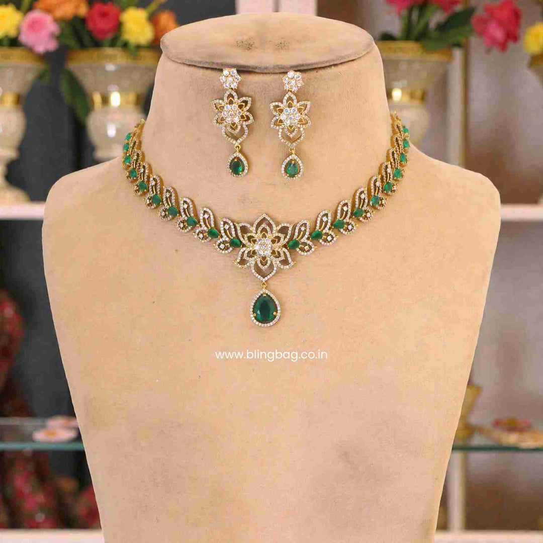 Emerald Phaedra Victorian Jewellery Set - New Arrival