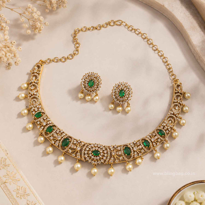 Emerald Ravielle Hasli Victorian Jewellery Set - New Arrival