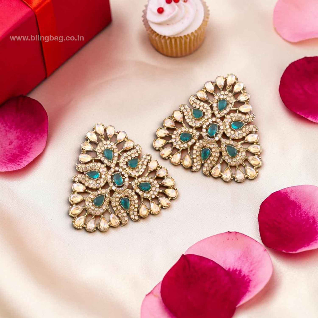 Emerald Reena Studs