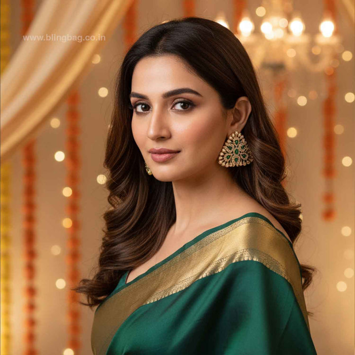 Emerald Reena Studs