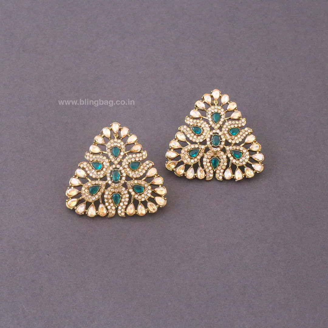 Emerald Reena Studs