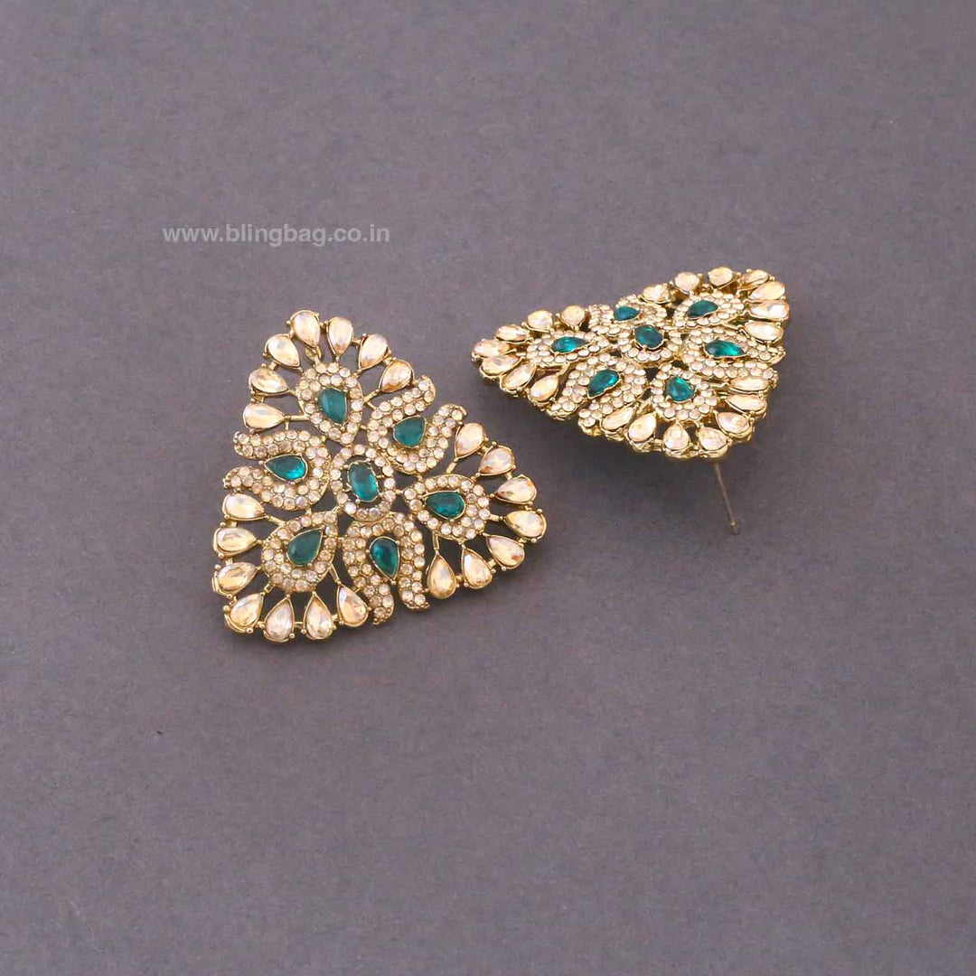 Emerald Reena Studs
