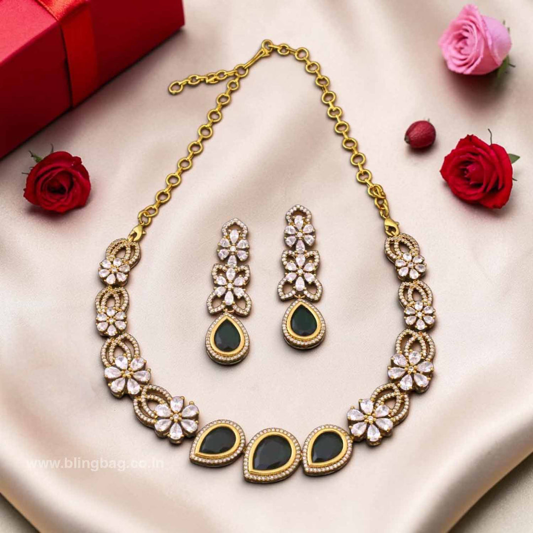 Emerald Sofiaa Victorian Jewellery Set- New Arrivals